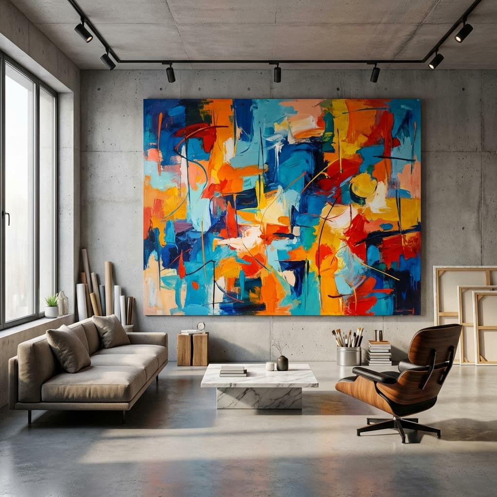 Преміальна картина в інтер'єрі