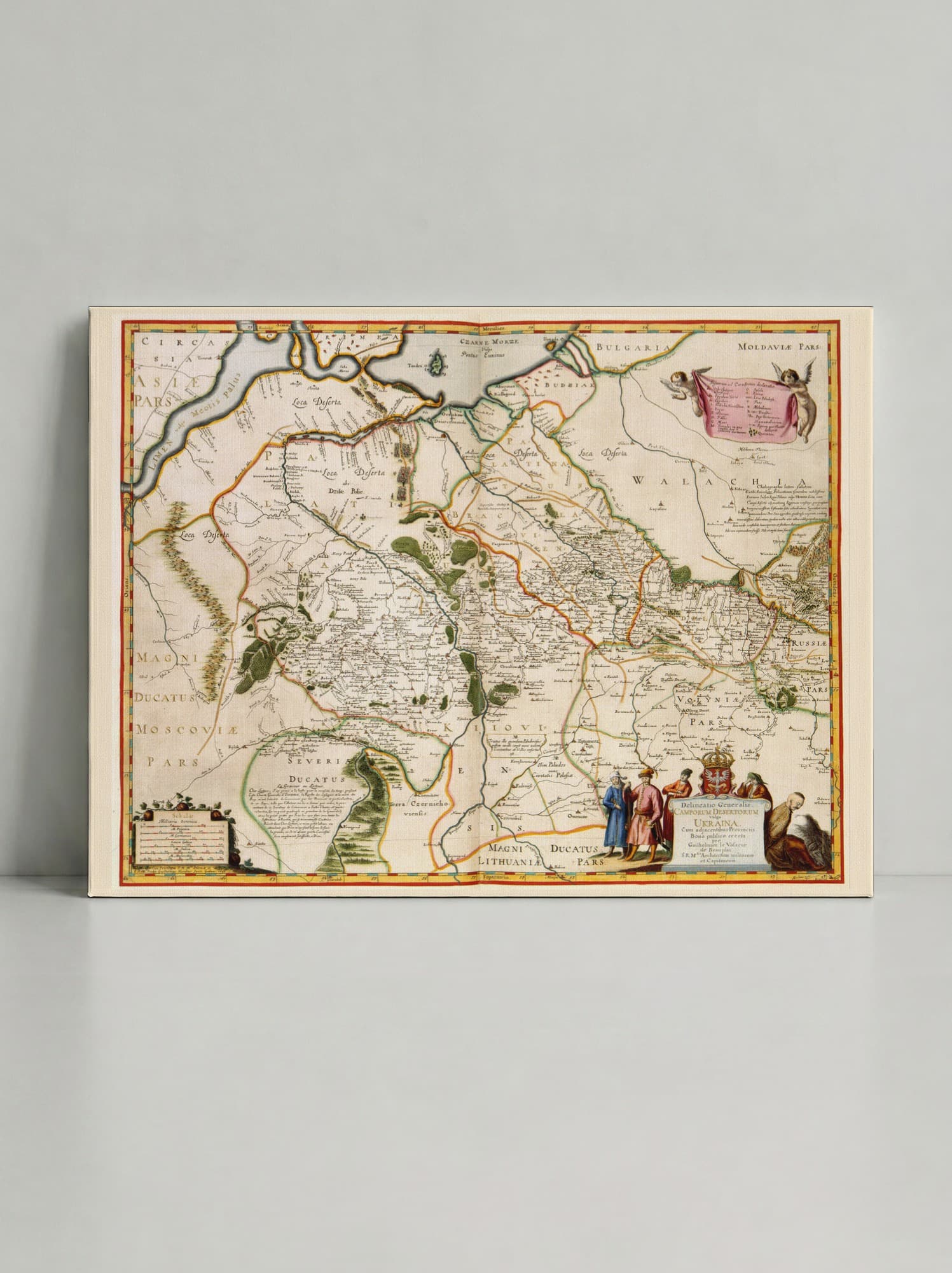 Боплан — «Генеральна карта України», 1648